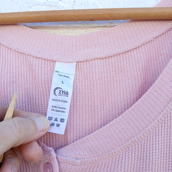 Zyia Active Dont Wake Me Up Thermal Pajama Set - Picture 6 of 11